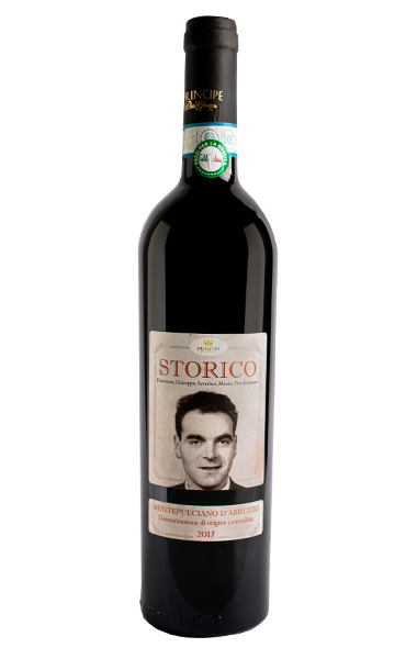 Vino/t Montepulciano d’Abruzzo DOC STORICO 13,5% alc. 750 mil.