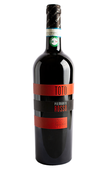 Vino/t Piemonte Rosso DOC Toto Rosso 750 mil.